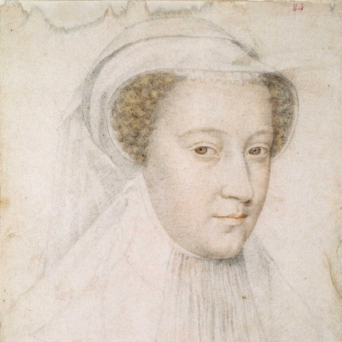 Marie Stuart en deuil blanc