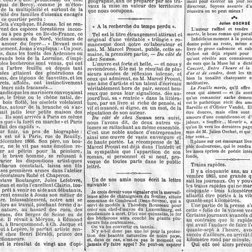 Le Figaro, 16 novembre 1913