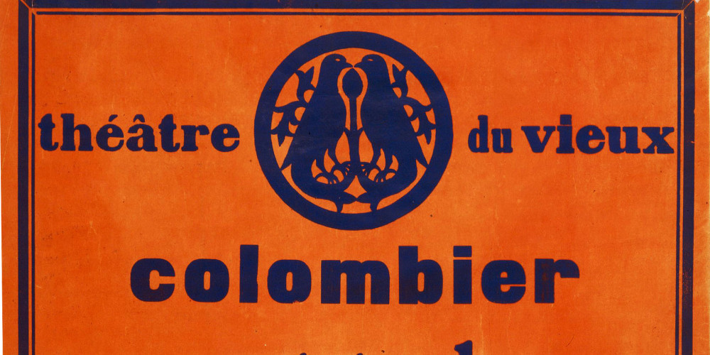 Affiche manifeste du Théâtre du Vieux-Colombier : Appel à la jeunesse