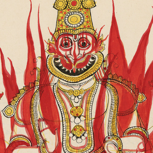 Narasimha en feu