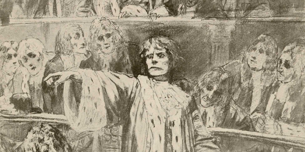 Gwynplaine à la chambre des Lords