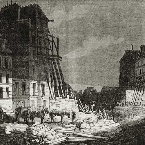 Les grands magasins en travaux