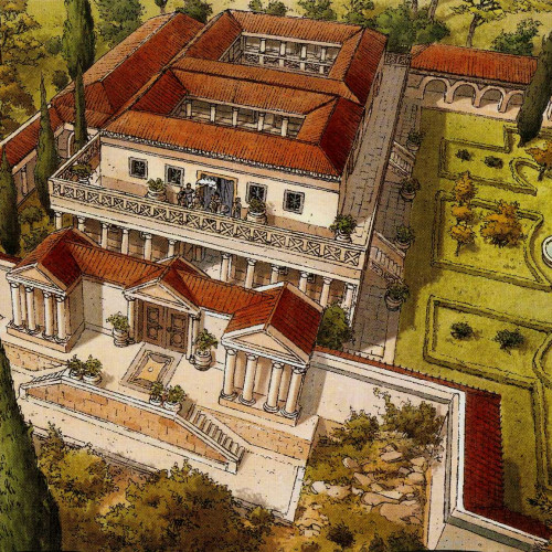 Une riche demeure romaine