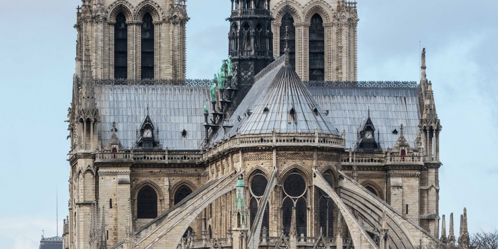 L’abside de Notre-Dame de Paris