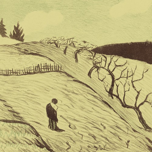 Paysage, la fin du jour