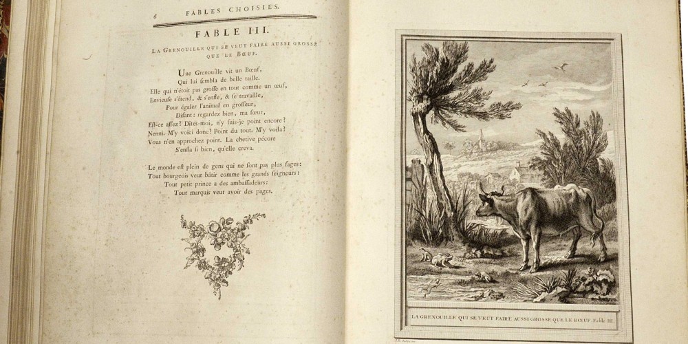La Grenouille qui veut se faire aussi grosse que le bœuf