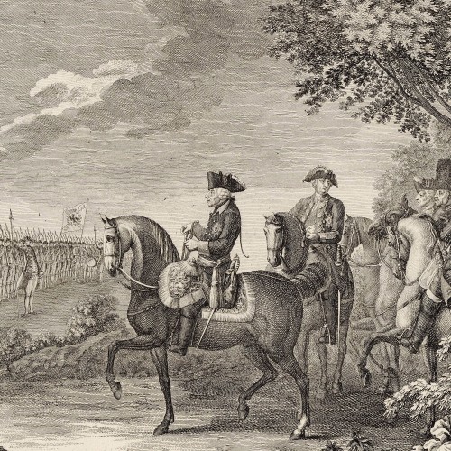 Portrait équestre de Frédéric II, roi de Prusse