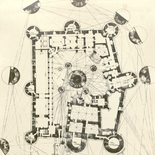 Plan du château de Pierrefonds