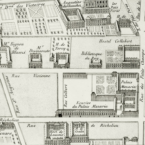 Le Palais Mazarin, l’Hôtel Colbert et la Bibliothèque du Roy