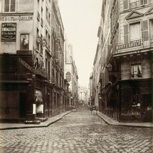 Rue Gaillon (vue de la place Gaillon)