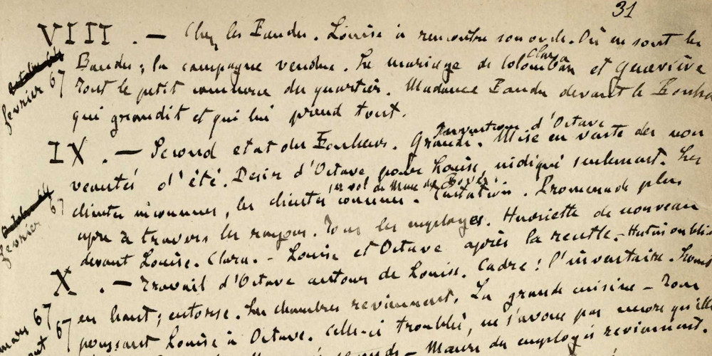Plan général des chapitres VIII à XIV