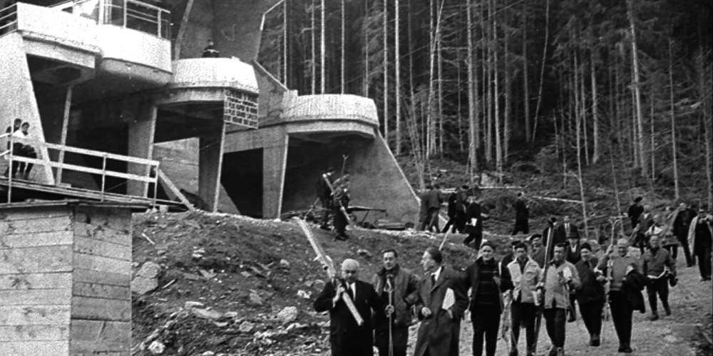 Les travaux du téléphérique