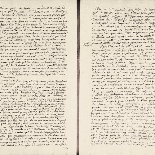 Jacqueline Pascal, lettre à Gilberte Périer