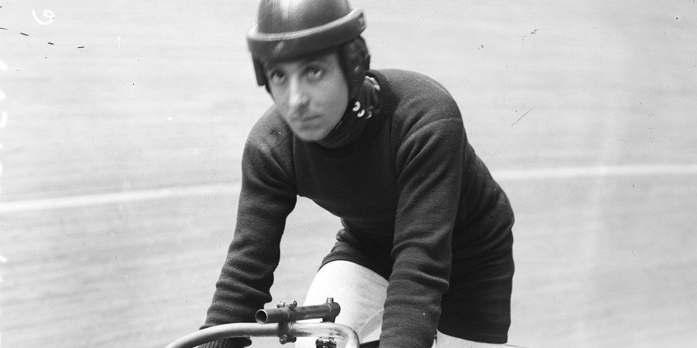 Portarit de Gustave Ganay, coureur cycliste français