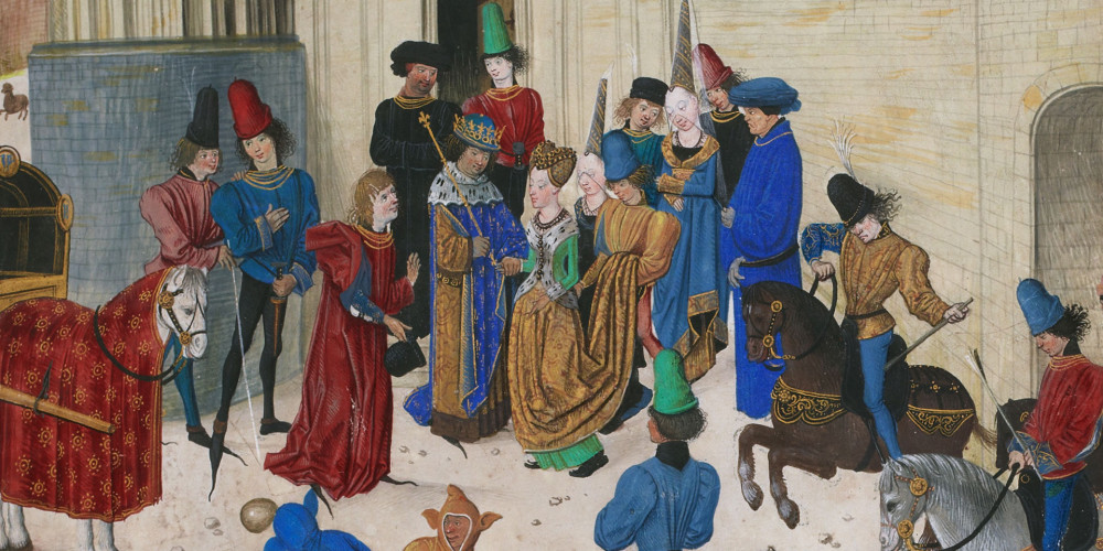 Entrée d’Isabeau de Bavière à Paris le 22 août 1389