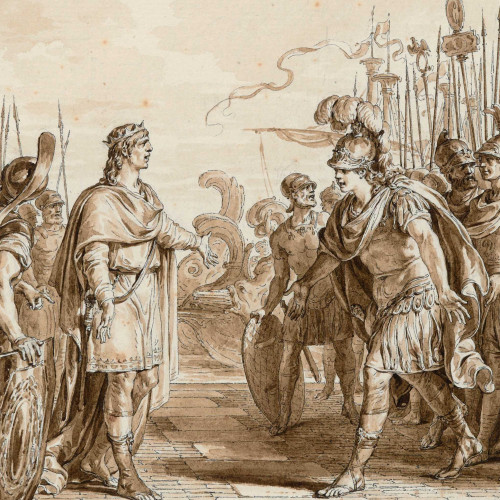 Le retour de Philoxis, roi de Mycènes