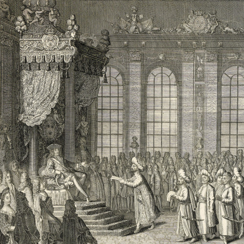 L’audience donnée par Louis XIV à l’ambassadeur de Perse à Versailles