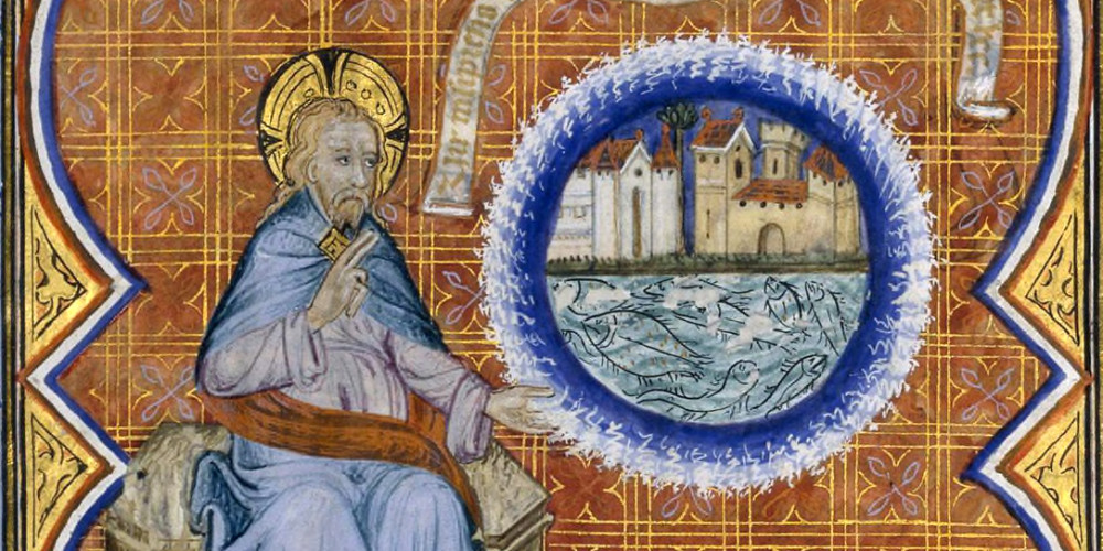 Dieu créateur tenant la sphère du monde