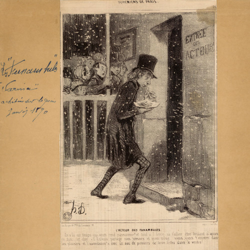 Deux caricatures de Daumier
