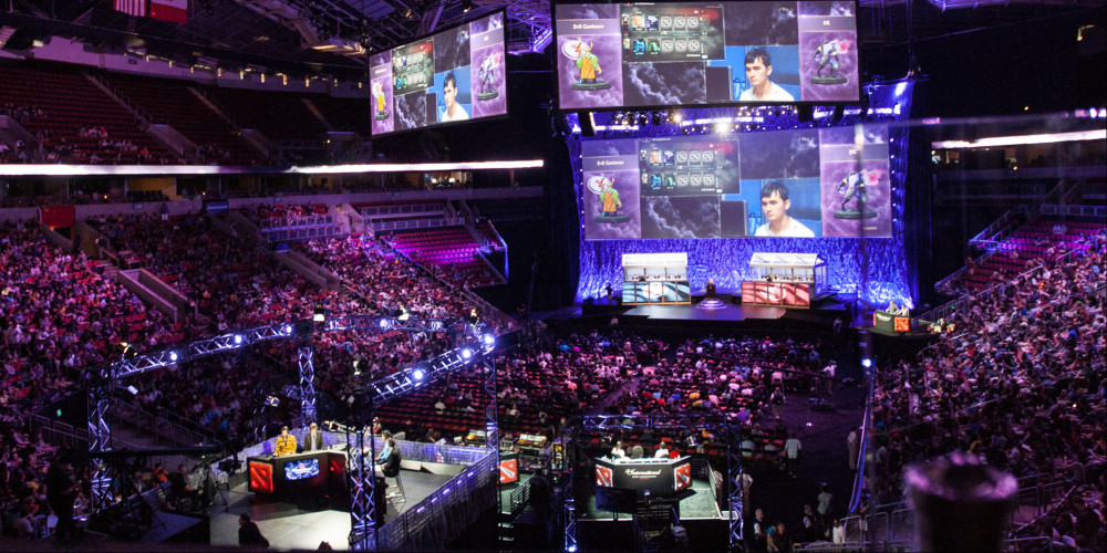 The International, un tournoi e-sport annuel du jeu vidéo Dota 2