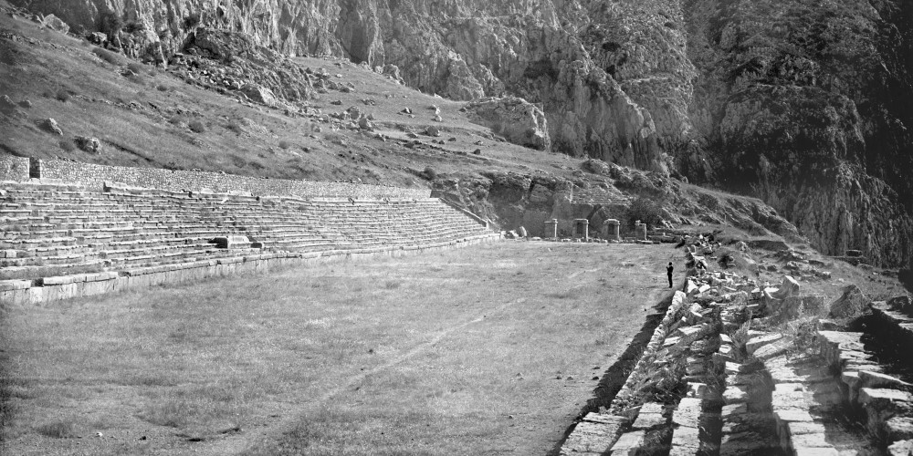 Le stade de Delphes