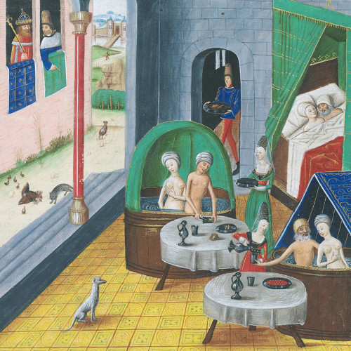 Souper au bain et dîner au bateau