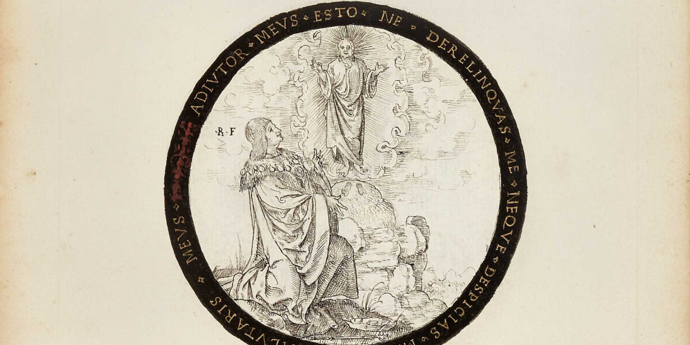 15e rondeau : François Ier adorant le Christ de l’Ascension
