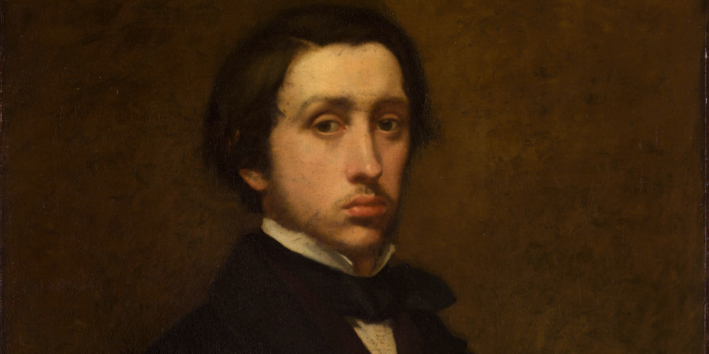 Portrait de l'artiste dit Degas au porte-fusain
