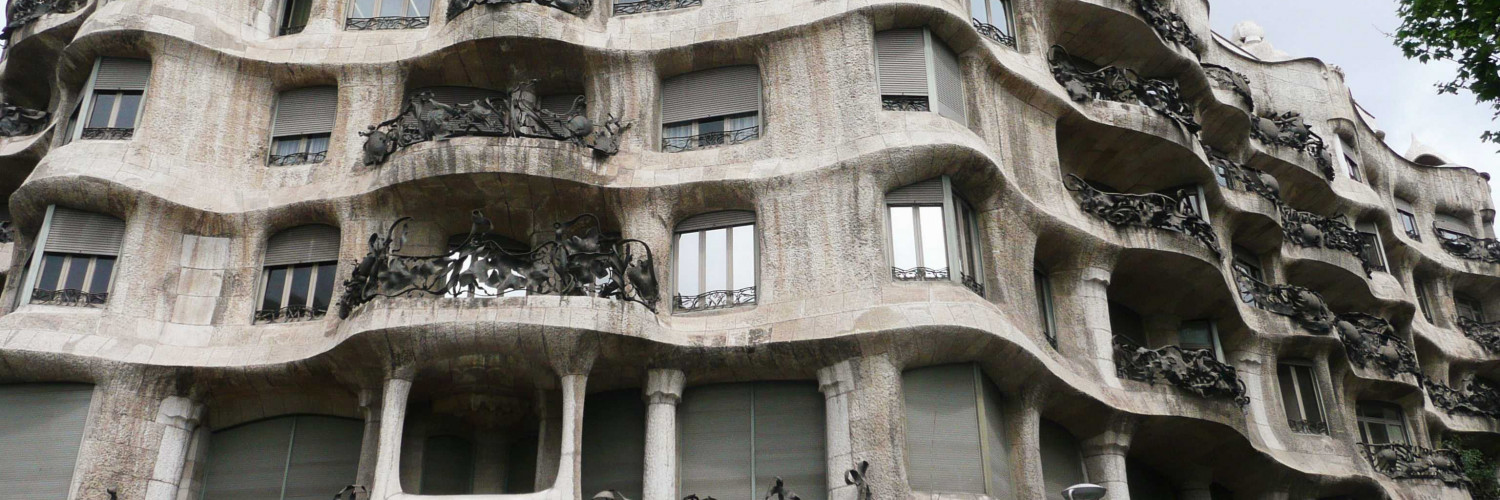 La Casa Milá d’Antonio Gaudi à Barcelone