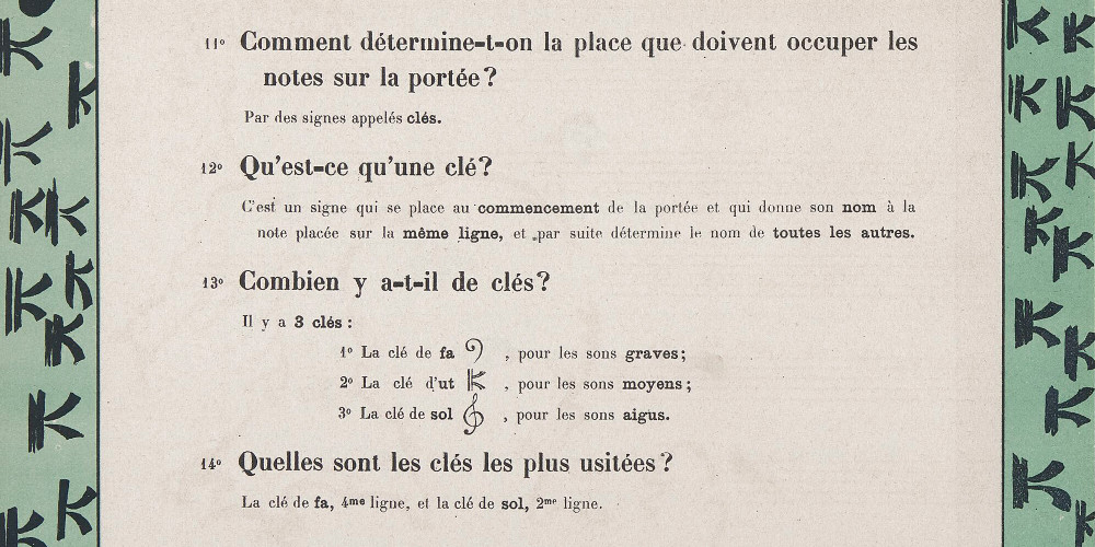 Qu’est-ce qu’une clé ?