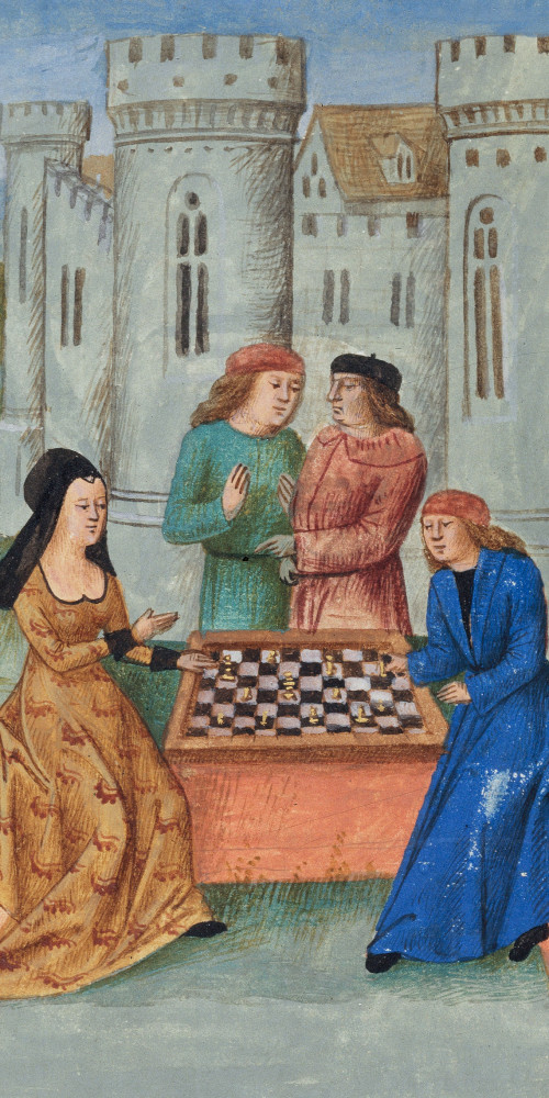 

Partie d'échecs devant un château, par le Maître de Liedekerke

