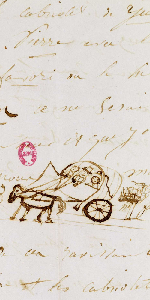 Lettre de Juliette Drouet à Victor Hugo