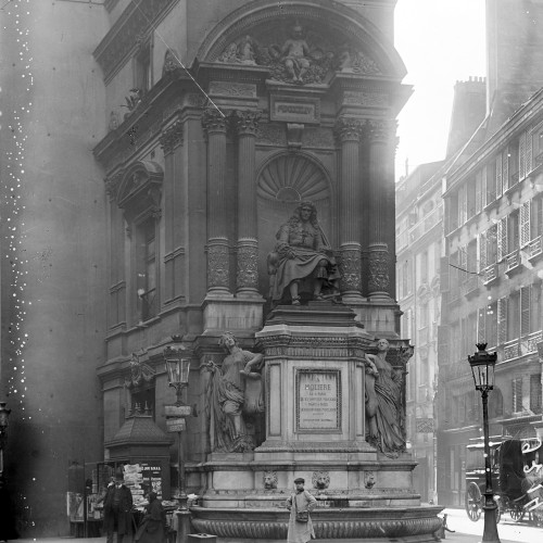 Louis Visconti, La fontaine Molière, rue Richelieu, 1910