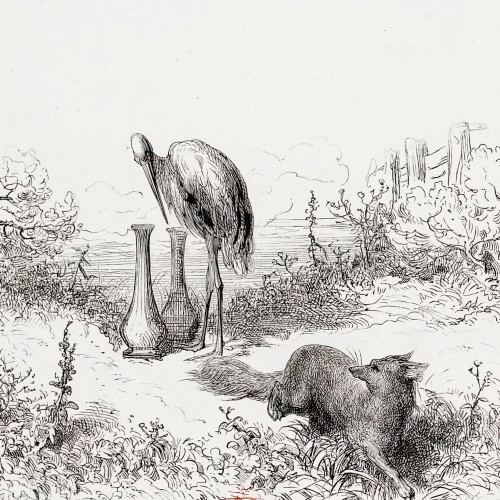 Le Renard et la Cigogne