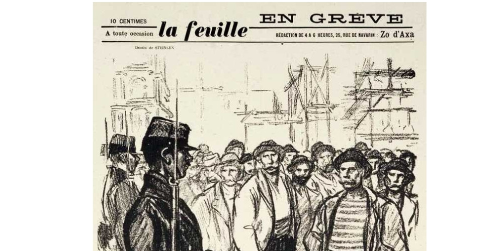 En grève ! Les charpentiers en première ligne