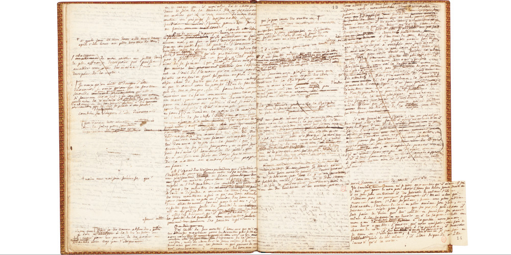 Manuscrit de La Nouvelle Héloïse