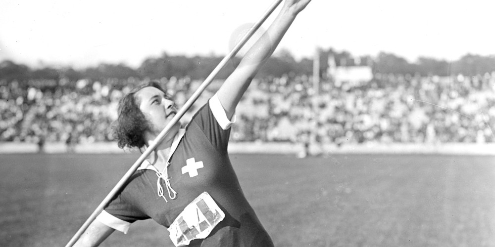 Fransesca Pianzola, gagnante du lancer de javelot à deux mains