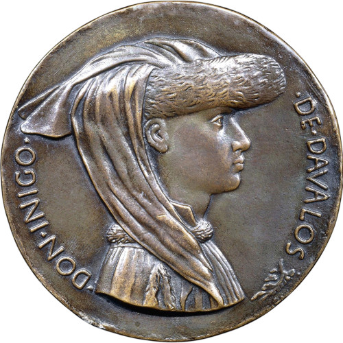 Médaille : Don Iñigo d'Avalos