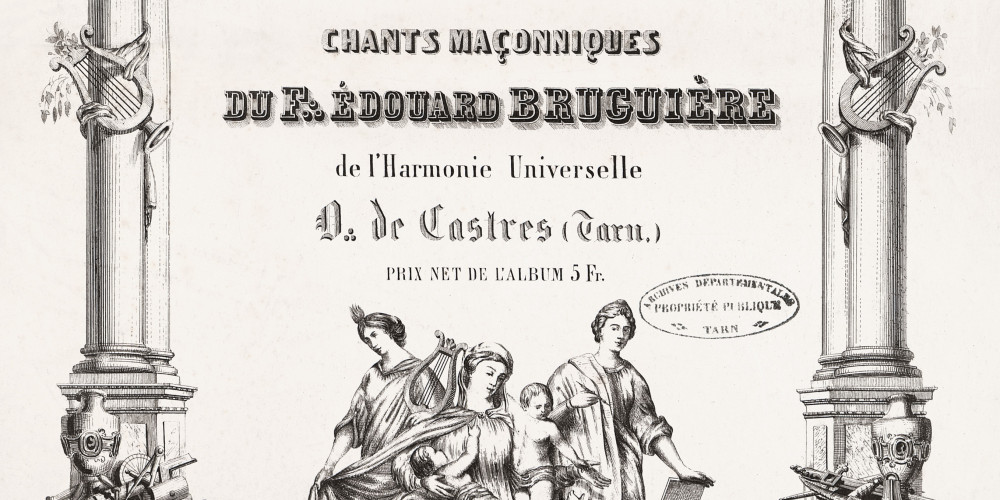 Chants maçonniques du F... Édouard Brughière