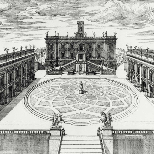 Place du Capitole à Rome