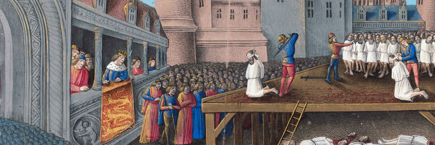 Troisième croisade : Richard Cœur de Lion assiste à l’exécution de prisonniers Turcs à St Jean d’Acre