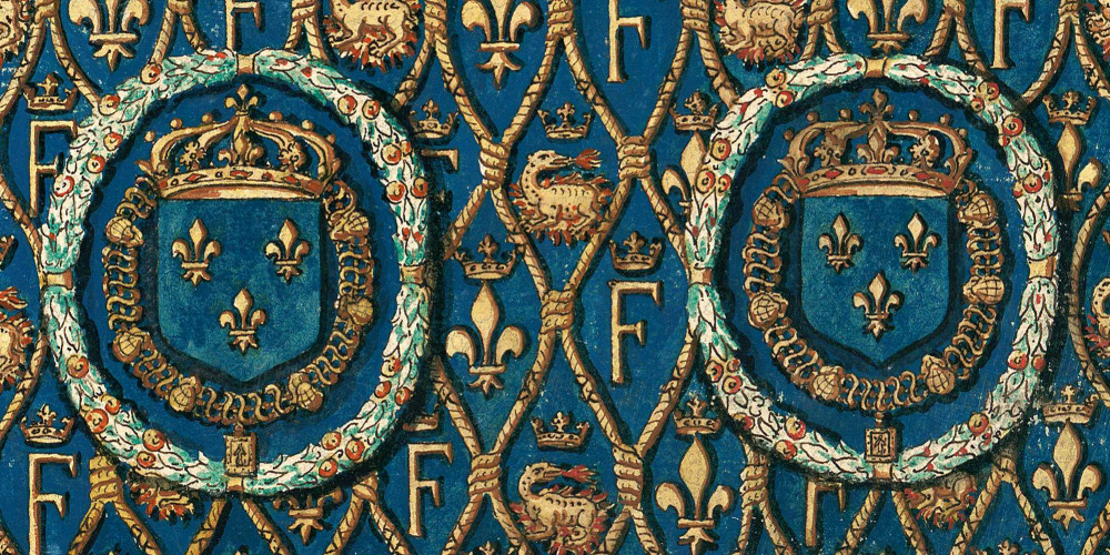 Dessin d’une tapisserie à l’emblématique de François Ier