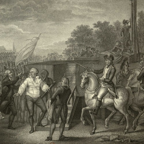 Dernier moment de la vie du roi Louis XVI