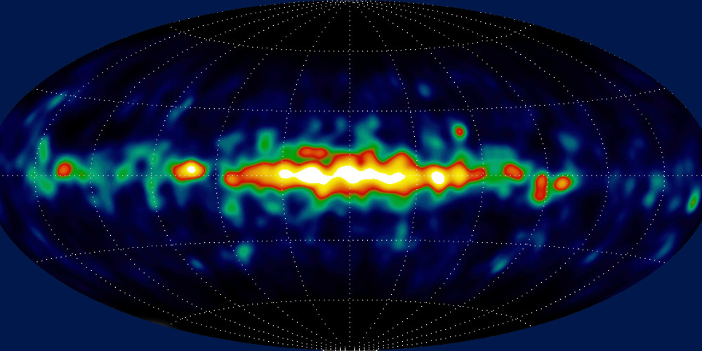 La voie lactée en rayonnements gamma