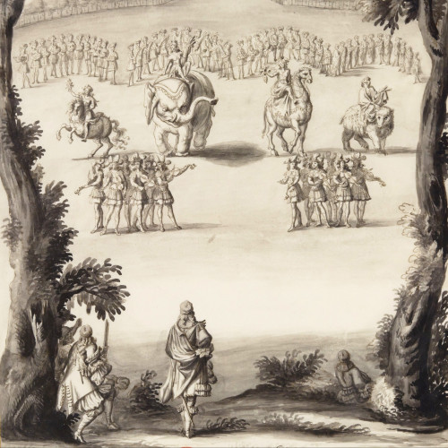 Les Plaisirs de l’île enchantée, première journée : Le défilé des quatre Saisons, 1664