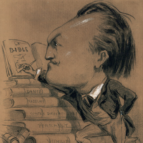 Caricature en pied de Gustave Doré illustrant la Bible