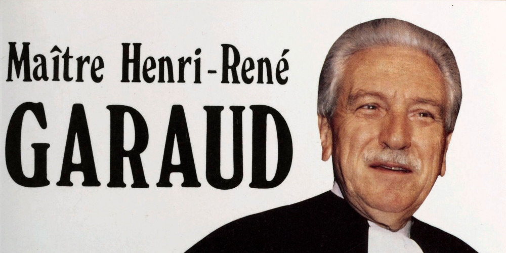 Maître Henri-René Garaud