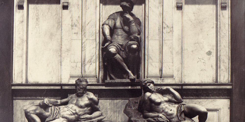Michel-Ange, tombeau de Laurent de Médicis, dans l’église San Lorenzo, à Florence
