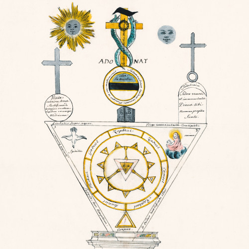 Tableau de loge de chevalier du Soleil