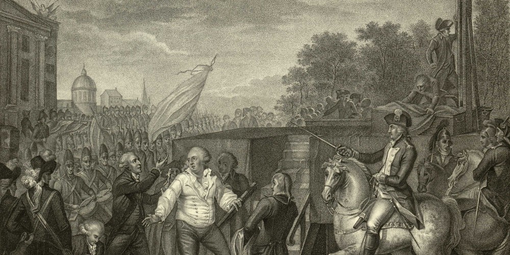 Dernier moment de la vie du roi Louis XVI